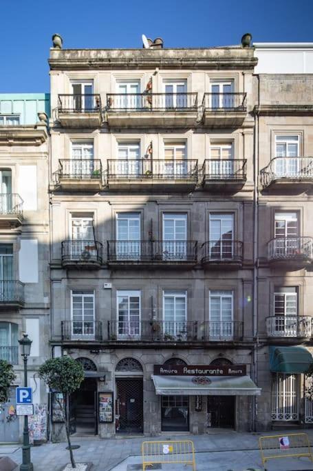Apartamento Bonito Piso Con Vistas, Centrico, Acogedor Vigo Exterior foto