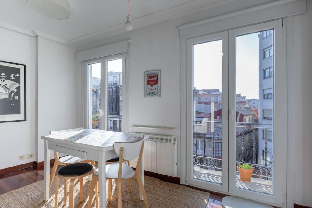 Apartamento Bonito Piso Con Vistas, Centrico, Acogedor Vigo Exterior foto